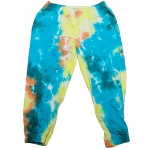 Afrm Plus Size Tie‎ Dye Fleece Joggers Size 1X